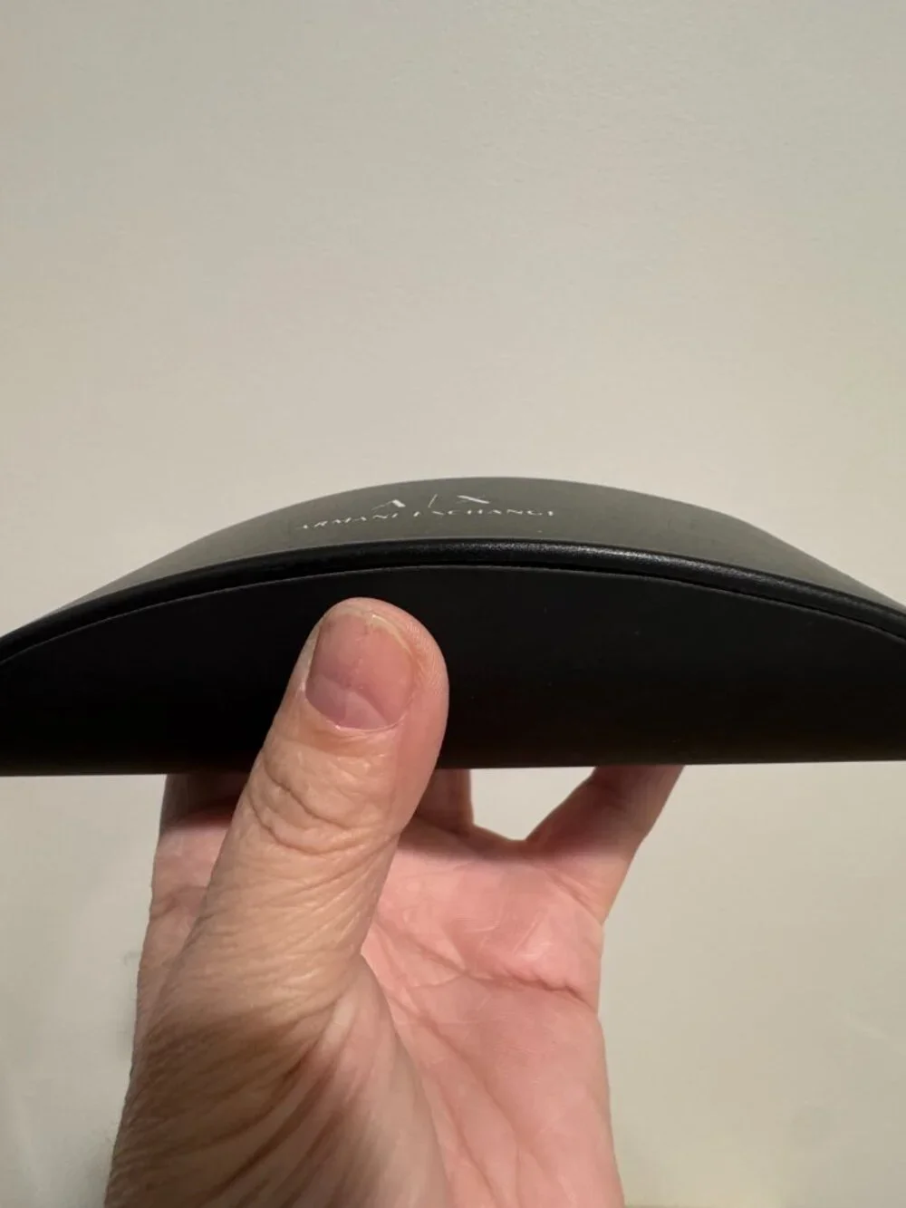 Armani Exchange Hard Clam Shell Eyeglass/Sunglass Case – Black – VERY GOOD 🔥